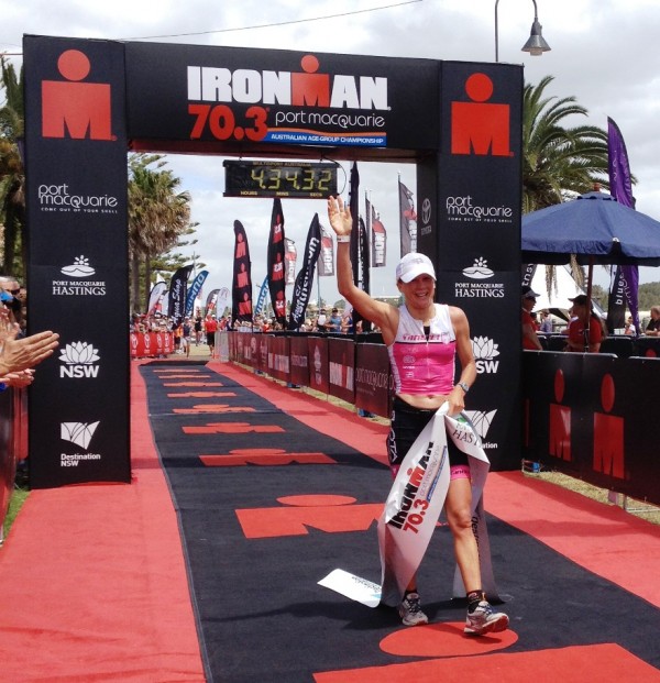 Britta Martin Smashes Ironman 70.3 Port Macquarie